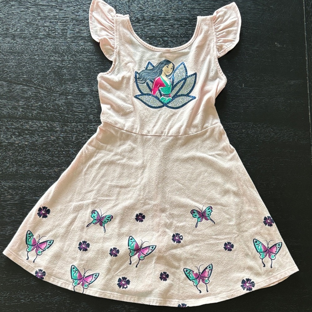 Disney Mulan Pink Dress Size 6